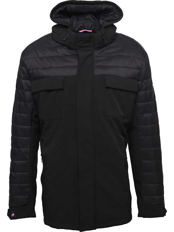 Peak Mountain Parka w kolorze czarnym