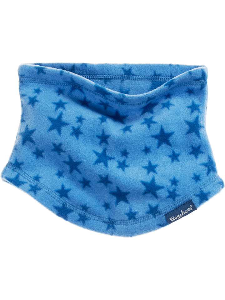 Playshoes Szal-koło polarowy w kolorze niebieskim - 23 x 23 cm