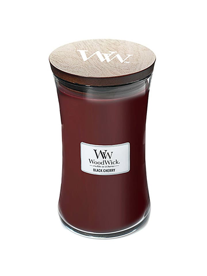 WoodWick Duża świeca zapachowa - Black Cherry - 609,5 g