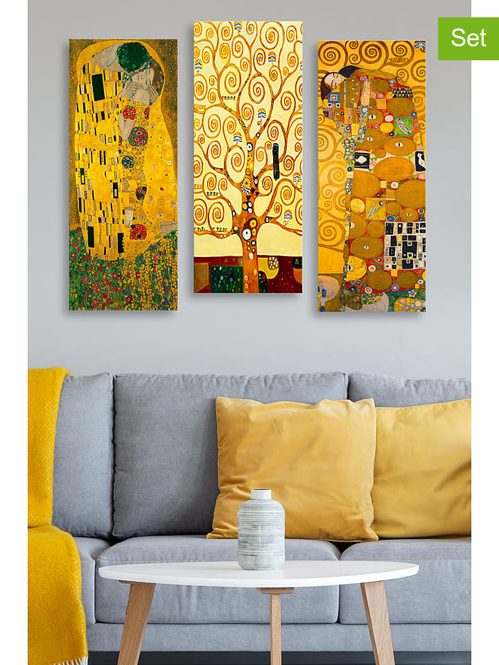 Scandinavia Concept Druki (3 szt.) na płótnie - 20 x 50 cm