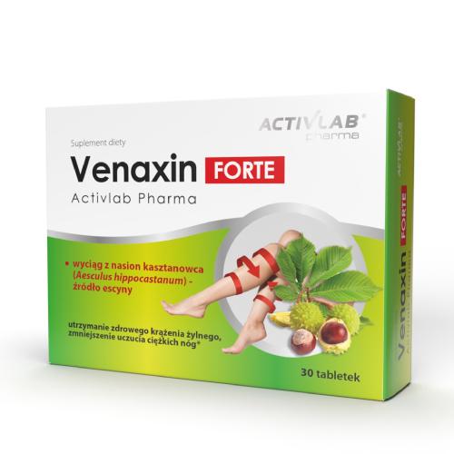 Activlab Pharma Venaxin FORTE, 30 tabletek - !!! WYSYŁKA W 24H !!!