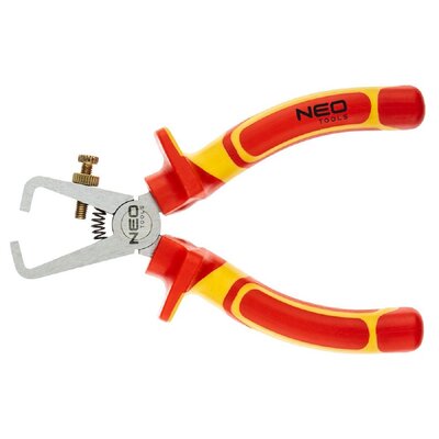 NEO-TOOLS Szczypce do zdejmowania izolacji 160 mm 1000V CrV polerowane TOP-01-229