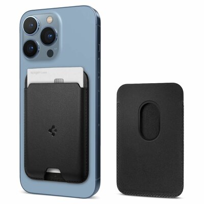 SPIGEN Etui Portfel SPIGEN Valentinus MagSafe Czarny