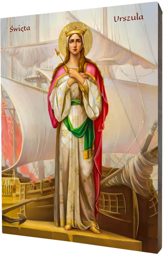 Art Christiana Ikona świętej Urszuli ACHI281