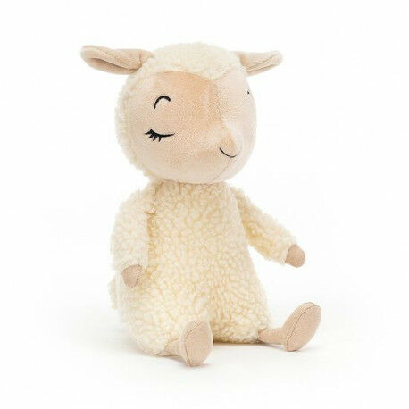 Jellycat MASKOTKA SLEEPEE LAMB - Śpiąca owieczka OWIECZKA - 24 cm SLEEP6LS