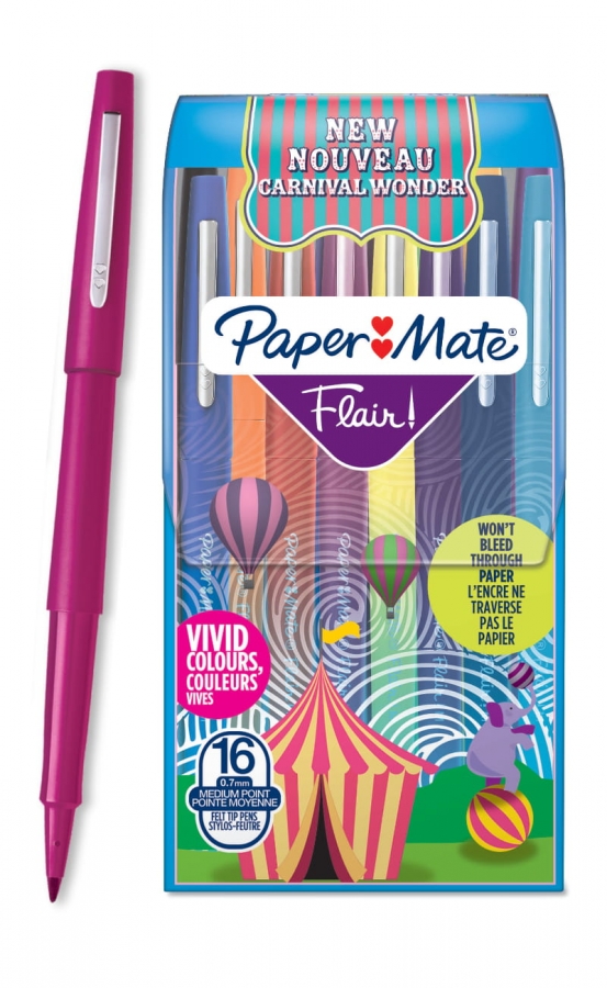 Paper Mate Flamastry Paper Mate Flair Carnival 16 Kolorów Etui