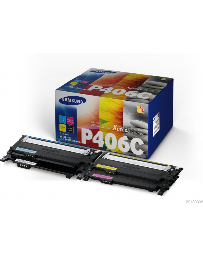 HP Inc. Samsung CLT-P406C 4-pk CYMK Toner