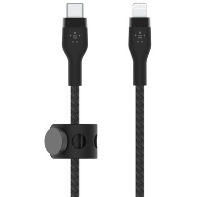 Belkin Kabel USB Typ-C Lightning Braided Silicone 3m Czarny CAA011BT3MBK