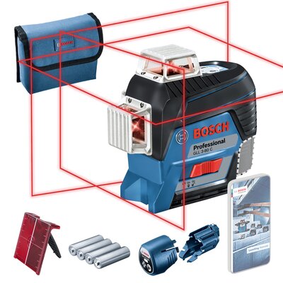 BOSCH LASER GLL 3-80 C KARTON