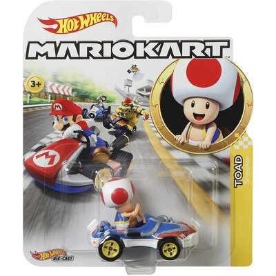 HOT WHEELS Mario Kart Replica 1:64 The-Cast Toa GBG30