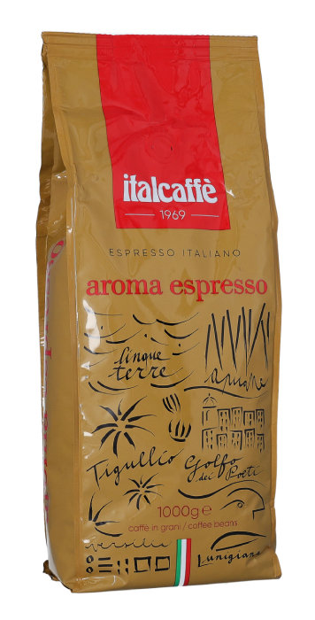 Italcaffe Kawa ziarnista Espresso Italiano Aroma Espresso 1kg 8002640000756