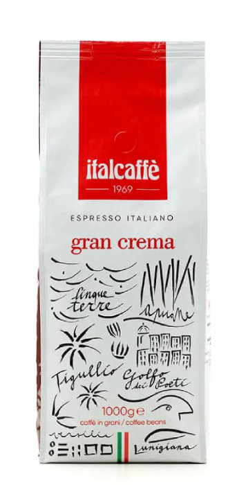 Italcaffe Kawa ziarnista Espresso Italiano Gran Crema 1kg 11110-uniw