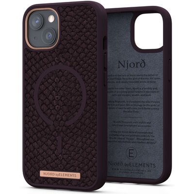 Njord Obudowa dla telefonów komórkowych Eldur na Apple iPhone 13 SL14143) Purpurowy