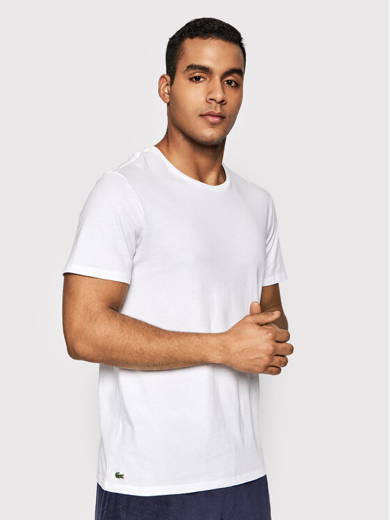Lacoste Komplet 3 t-shirtów TH3451 Kolorowy Regular Fit