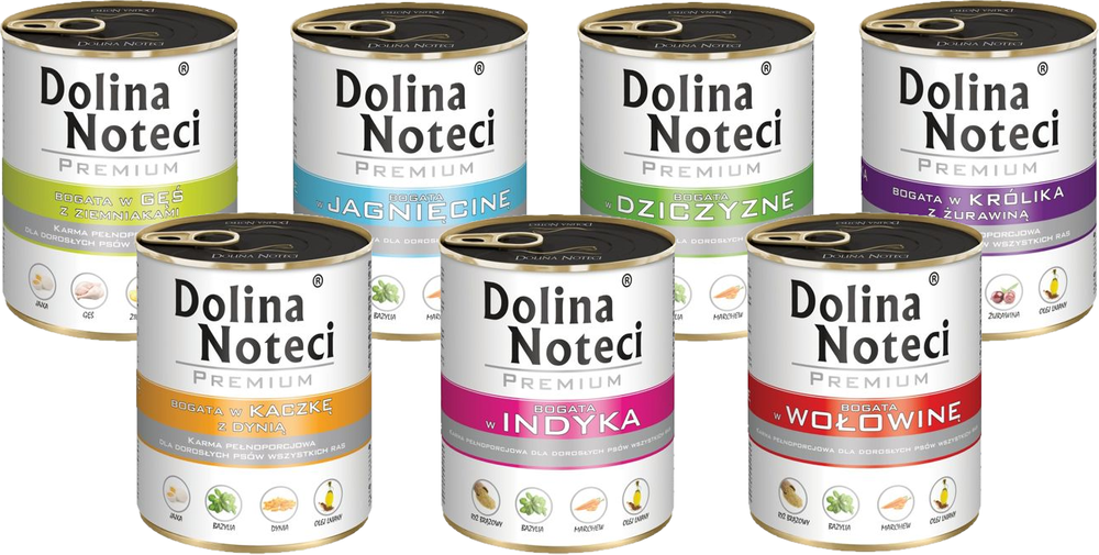 Dolina Noteci Premium Mix 30x800g bez ryb i kurczaka 52429-uniw