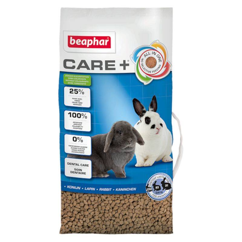 Beaphar Care+ Rabbit 1,5kg karma Super Premium dla królików 54204-uniw