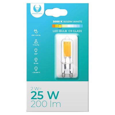 Forever Light Żarówka LED RTV003668 2W G9 RTV003668