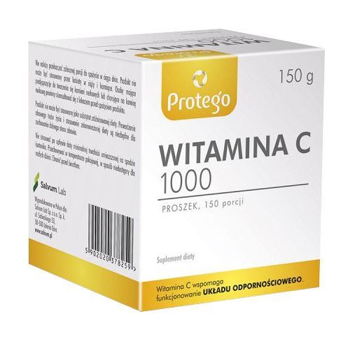 Фото - Вітаміни й мінерали Protego Witamina C 1000, 150 g