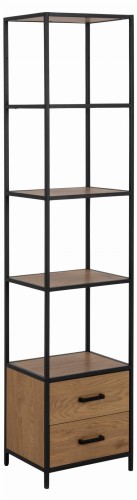 Actona Regał Seaford z szufladą 42-35-185cm 0000089647
