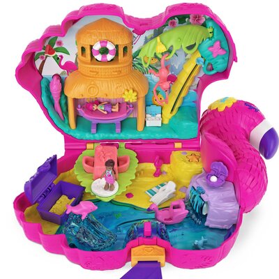 Mattel Lalka Polly Pocket Flaming Plażowa Impreza HGC41