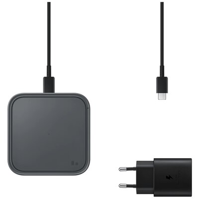 Samsung Trio EP-P2400TB 15W czarny + ładowarka sieciowa EP-P2400TBEGEU