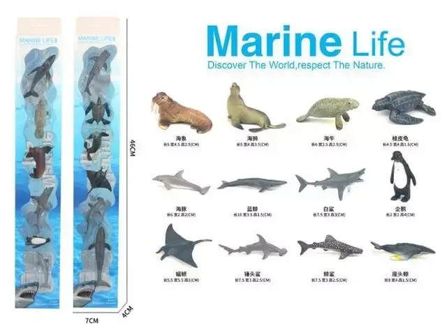 Zwierzątka morskie 6szt. - Icom