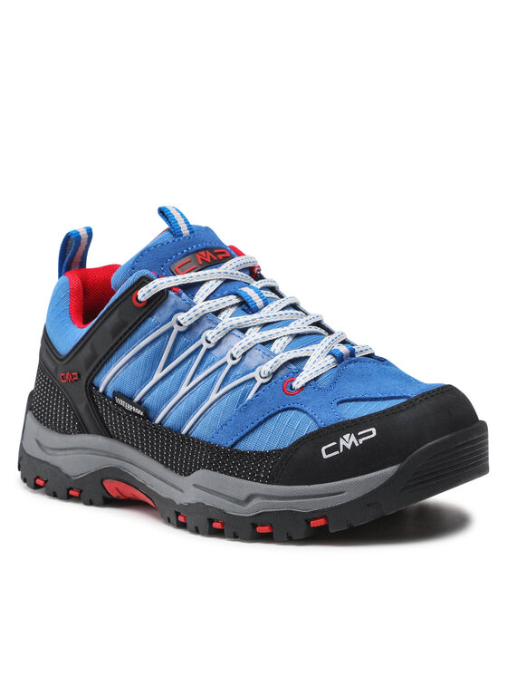 CMP Trekkingi Rigel Low Trekking Shoe Kids Wp 3Q54554J Niebieski