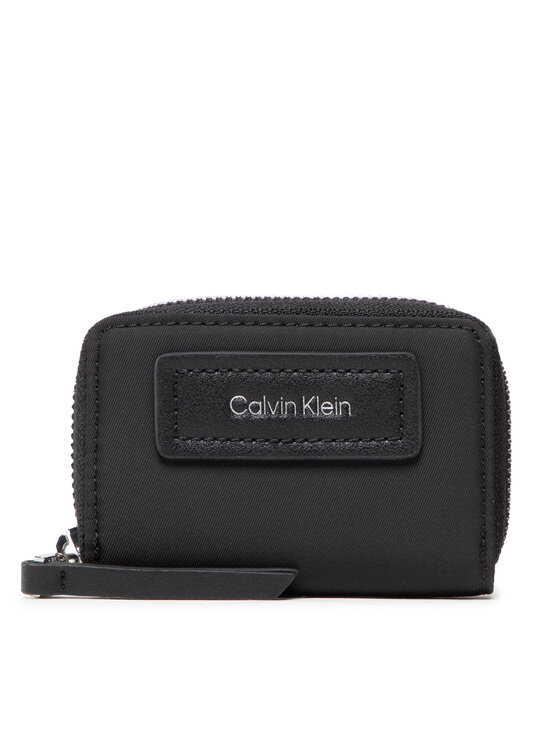 Calvin Klein Mały Portfel Damski Ck Essential Za Wallet Sm K60K609194 Czarny