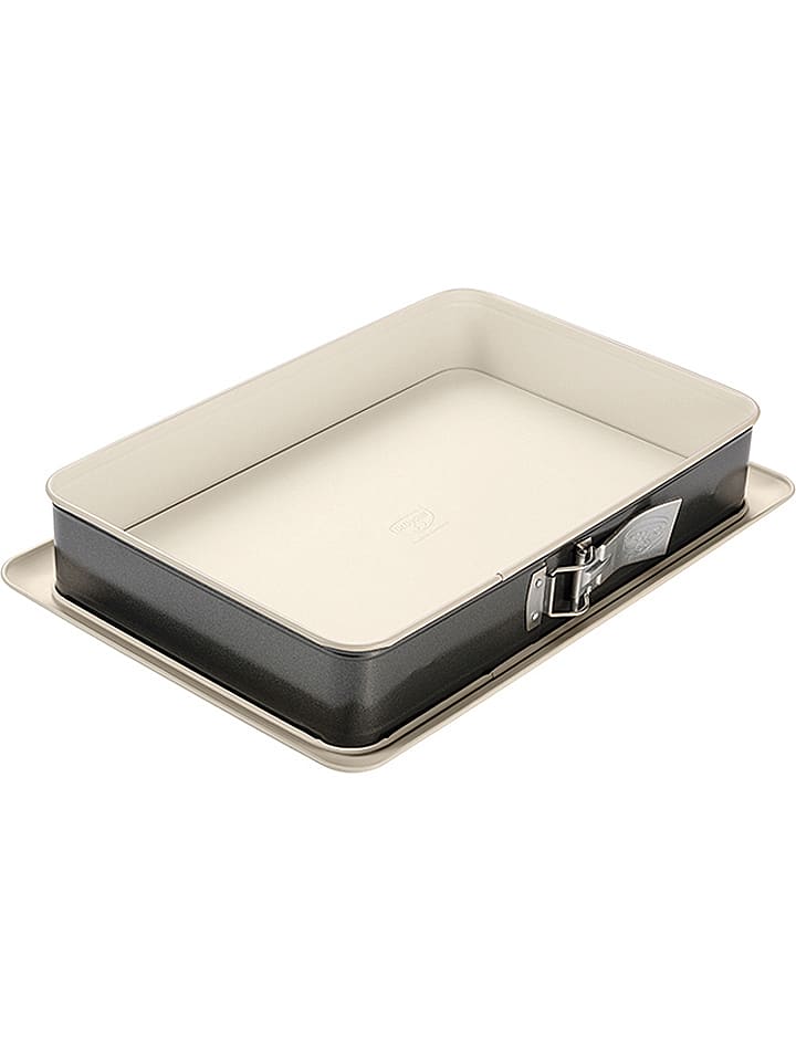 Dr. Oetker Forma w kolorze antracytowo-białym - 42 x 29 cm