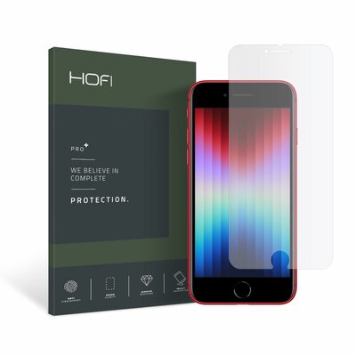 Hofi SZKŁO HARTOWANE GLASS PRO+ IPHONE 7 / 8 / SE 2020 / 2022 CLEAR FD_20617-0