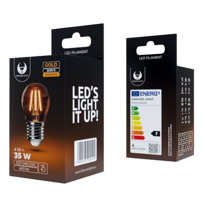 Forever Light Żarówka LED RTV0100004 4W E27 RTV0100004