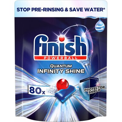 Finish Kapsułki do zmywarek Quantum Infinity Shine 80 szt