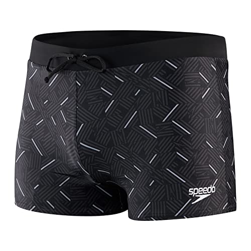 Speedo Męskie majtki kąpielowe Valmilton Aquashort Czarny/Szary 30-32 805658G816