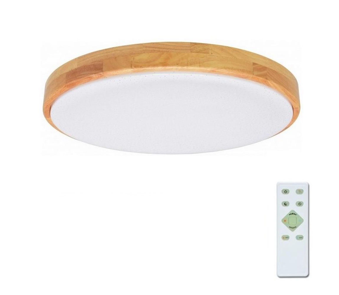 Brilagi - LED Ściemniany plafon PINE LED/24W/230V + pilot
