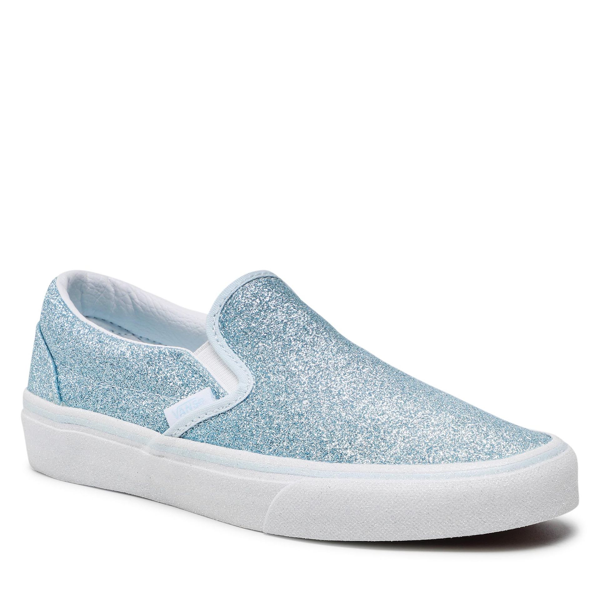 Vans Tenisówki Classic Slip-On VN000XG8B071 (Glitter)Delicatebl/Trwht