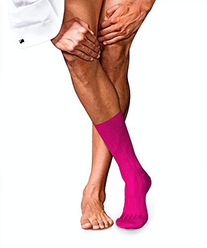 FALKE Mężczyźni Skarpety No. 2 M SO Najlepszy Kaszmir jednokolorowe 1 Para, Różowy (Arctic Pink 8233), 39-40