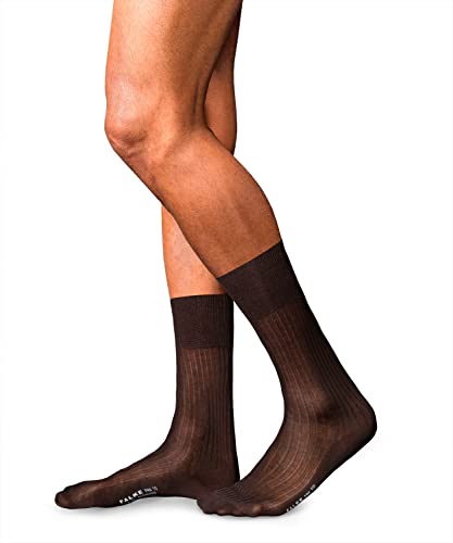 FALKE skarpety męskie nr 10 Pure Fil D'Ecosse brązowy brązowy 39-40