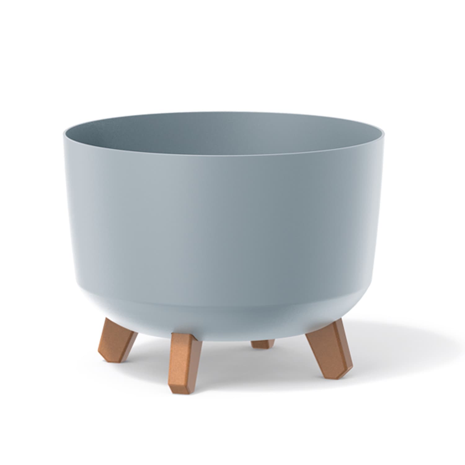 Doniczka Gracia Standard DGRL300 jasny szary