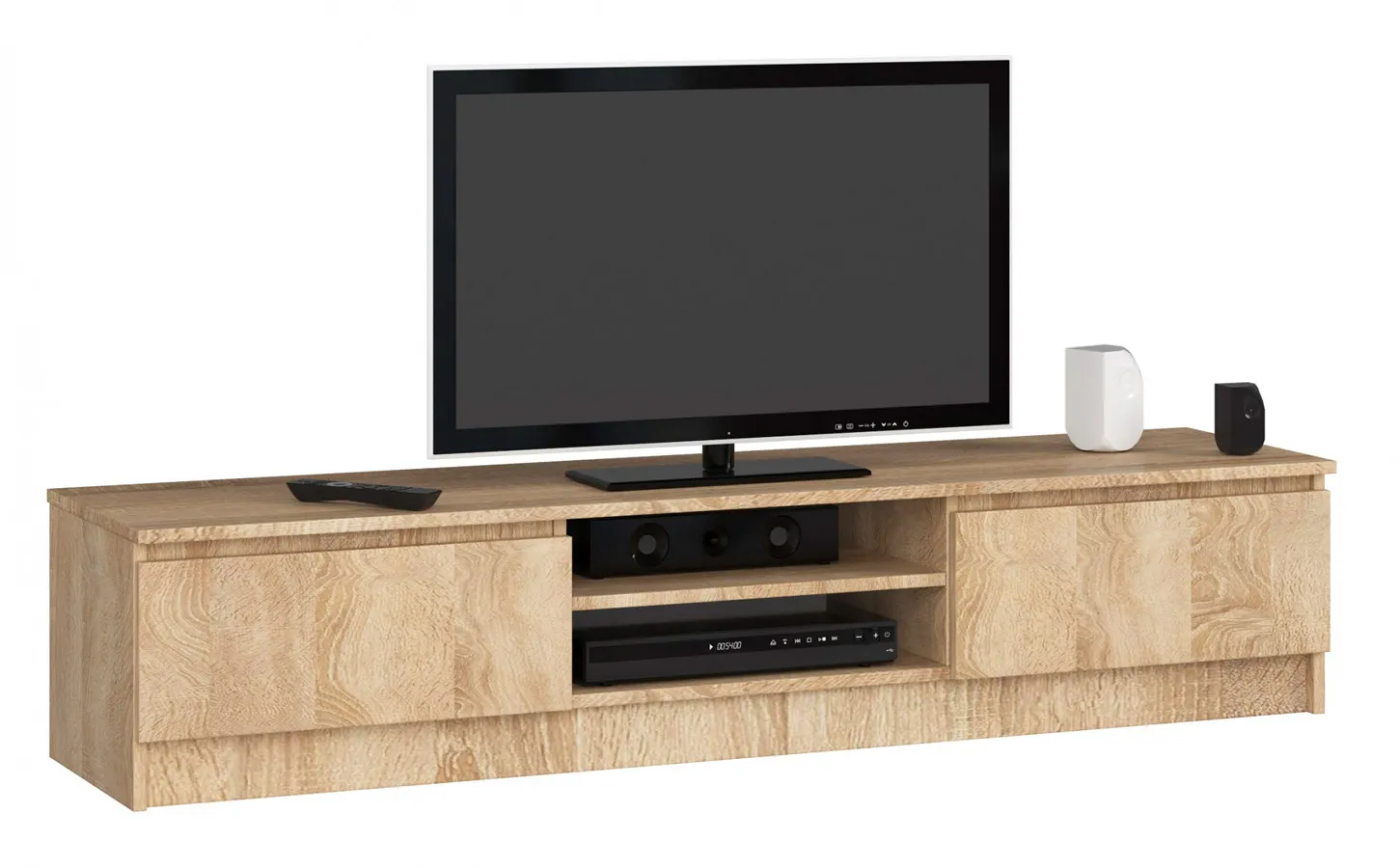Skandynawska szafka pod telewizor dąb sonoma P1-D92