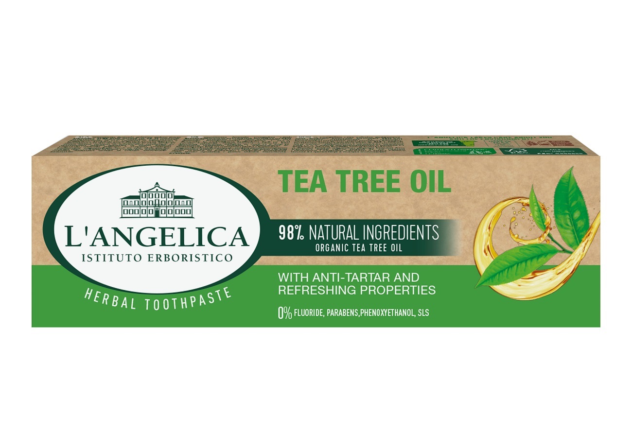 L'Angelica Istituto Erboristico L'Angelica pasta Olej Herbaciany (Tea Tree Oil) 75ml - 98% naturalnych składników