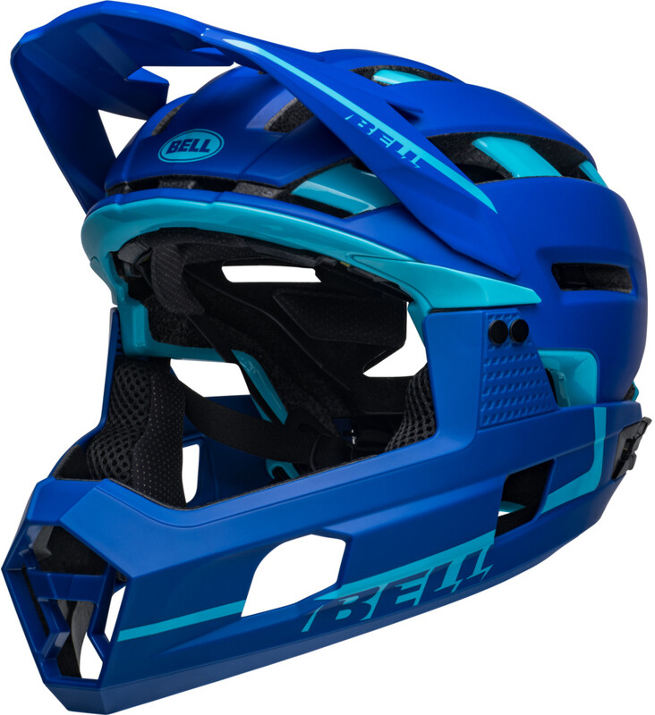 Bell Super Air R MIPS Helmet, niebieski 55-59cm 2022 Kaski MTB 210218-029