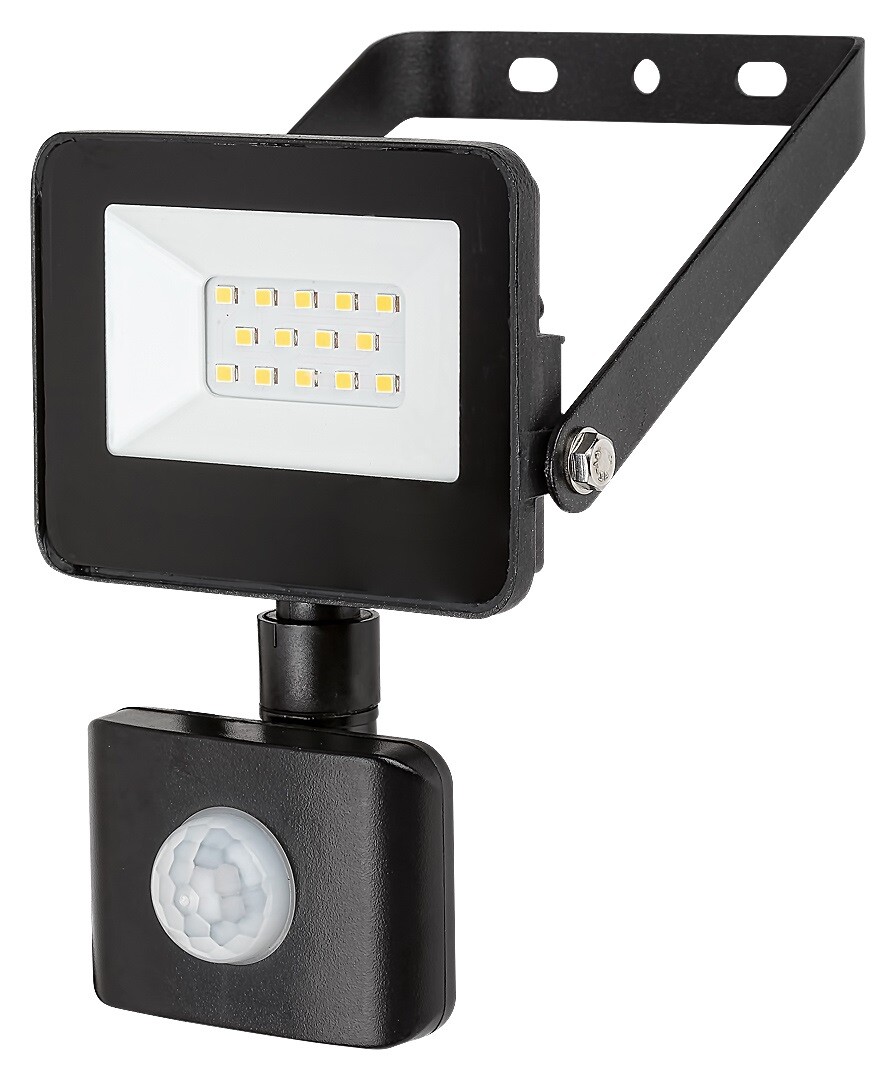 Rabalux Naświetlacz Naświetlacz LED FLOOD 10W 7066 IP44 czujnik ruchu 7066