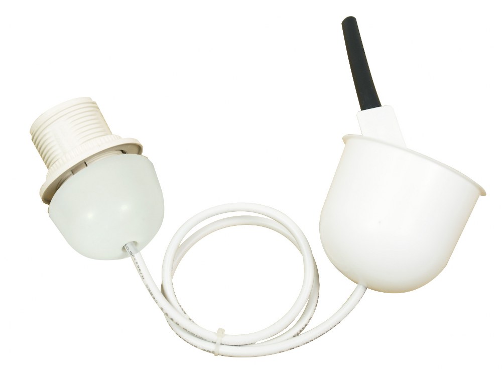Candellux LINKA BIAŁA Z OSŁONKĄ 1X60W E27 (85-89369)