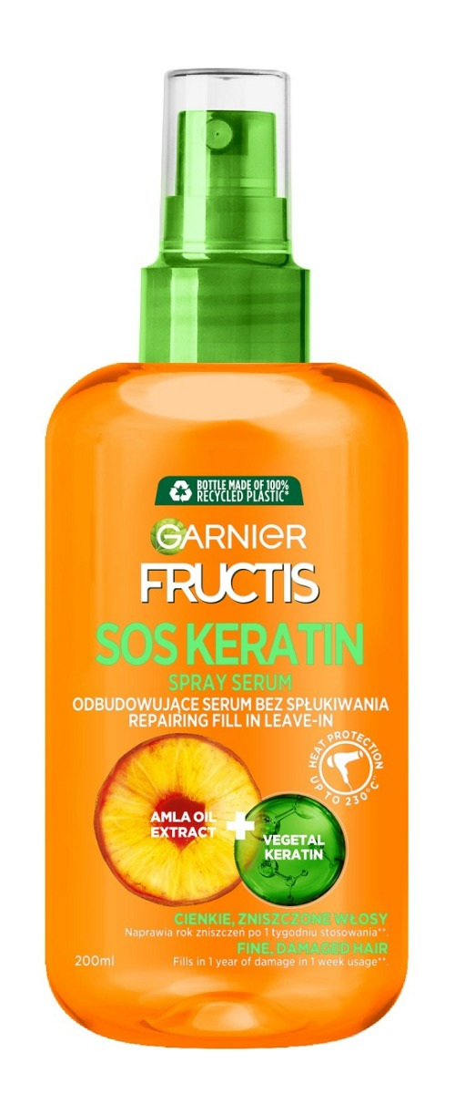 Zdjęcia - Szampon Garnier Fructis SOS Repair 10 IN 1 All-In-One Leave-In serum do włosów 400 