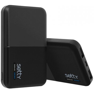 TelForceOne Power Bank Setty 5000 mAh czarny 8_2233243
