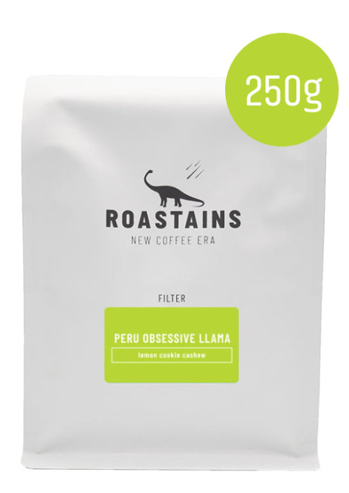 ROASTAINS Kawa ziarnista Roastains Peru Obsessive Llama 250g 9323-uniw