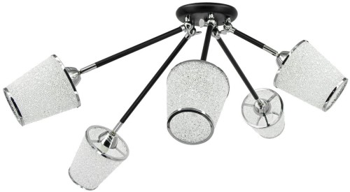 ELEM Lampa sufitowa do nowoczesnego wnętrza 1013/5 BL 8C z serii NAIROBI
