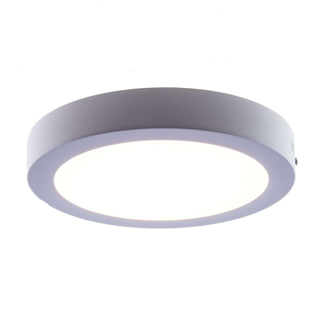 MLAMP Plafon LAMPA sufitowa AYP003-18W-W MLAMP ścienna OPRAWA minimalistyczna LED 18W okrągła biała AYP003-18W-W