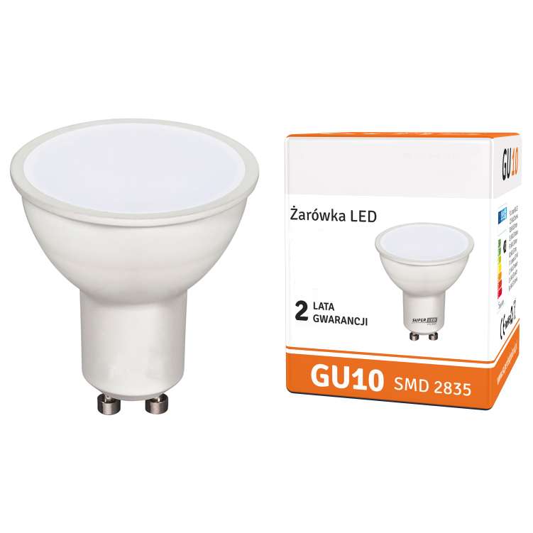 Żarówka LED MDECO SLP1339 / SLP1426 GU10 5W 500lm 230V biała ciepła