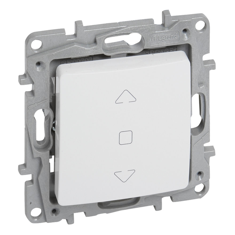 Legrand Łącznik Niloe Selection 762411 do bezpośredniego sterowania roletami 10AX perła